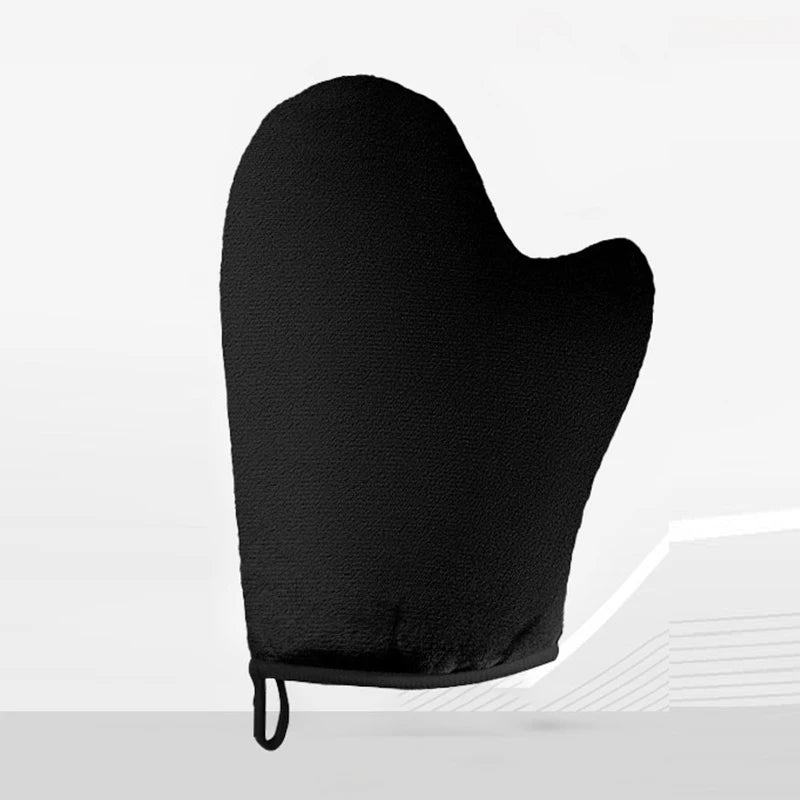 Body Lotion Glove Self-Tanning Mitt Double-Sided Prevents Sticky Hands Applicator Quick Dry Flocking Glove Makeup Applicator